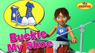 One Two Buckle My Shoe _ 3D Nursery Rhyme _ Numbers Song - KidsOne ( 720 X 1280 )