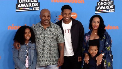 Mike Tyson 2018 Kids' Choice Awards Orange Carpet