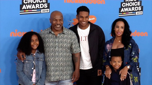 Mike Tyson 2018 Kids' Choice Awards Orange Carpet