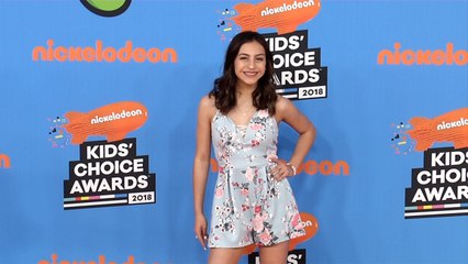 Saryna Garcia 2018 Kids' Choice Awards Orange Carpet