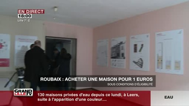 Roubaix: acheter une maison pour 1 euro