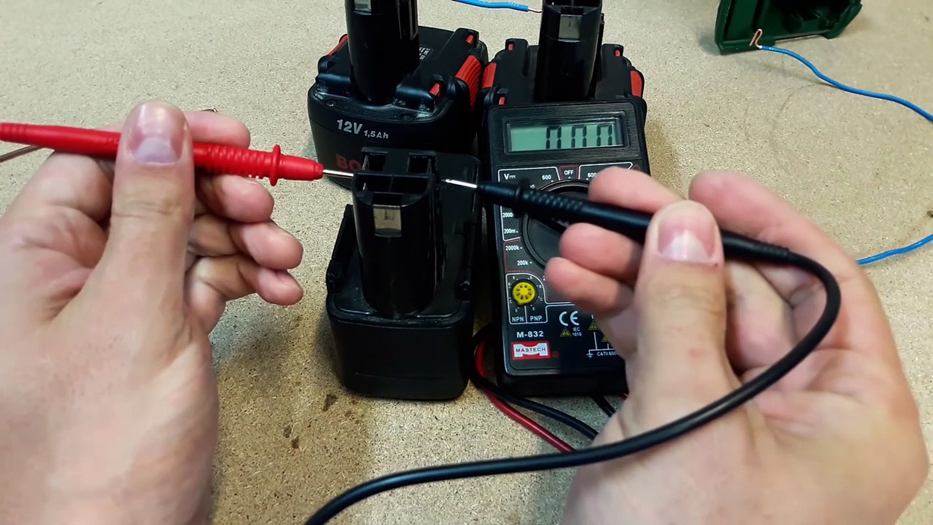 How to revive dead NiCd battery from cordless power tools - video  Dailymotion