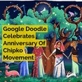 Google doodle celebrates anniversary of Chipko movement