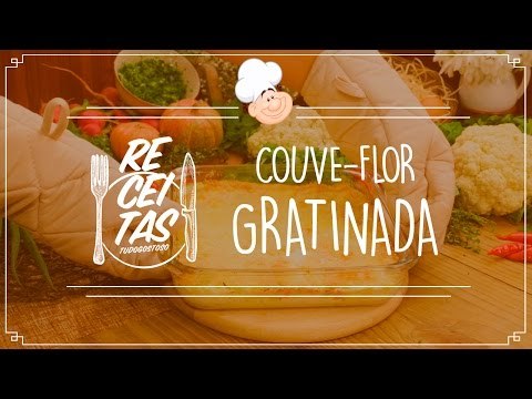Couve-flor gratinada — Receitas TudoGostoso