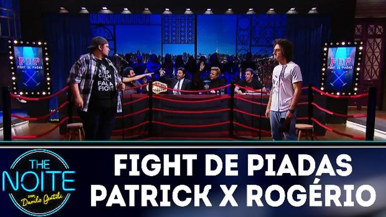Fight de piadas Patrick Maia x Rogério Morgado
