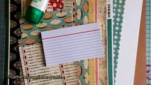 How To Make A Mini Recipe Book Using Flash Cards - DIY Crafts Tutorial - Guidecentral