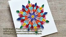 How To Create A Colorful Quilled New Year's Card - DIY Crafts Tutorial - Guidecentral