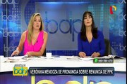 Verónika Mendoza se pronuncia tras renuncia de PPK