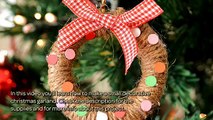 How To Make A Small Decorative Christmas Garland - DIY Home Tutorial - Guidecentral