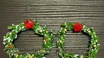 How To Make Beaded Cristmas Wreaths - DIY Crafts Tutorial - Guidecentral