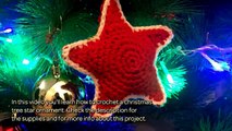 How To Crochet A Christmas Tree Star Ornament - DIY Crafts Tutorial - Guidecentral