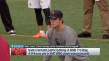 Sam Darnold's pro day highlights