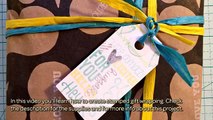 How To Create Stamped Gift Wrapping - DIY Crafts Tutorial - Guidecentral
