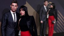 Cristiano Ronaldo's glamorous girlfriend Georgina Rodriguez shows off her incredible post-baby figure at awards ceremony in Lisbon... four months after welcoming daughter.