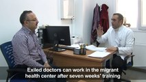 Exiled Syrian doctors go back to work helping refugees in Turkey