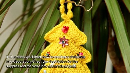 How To Crochet A Christmas Tree Decoration - DIY Crafts Tutorial - Guidecentral