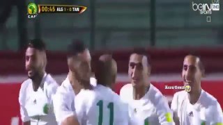 Algerie vs Tanzania 5-2  Full HD 1080p تعليق حفيظ الدراجي