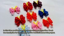 How To Create Cute Yarn Butterflies - DIY Crafts Tutorial - Guidecentral