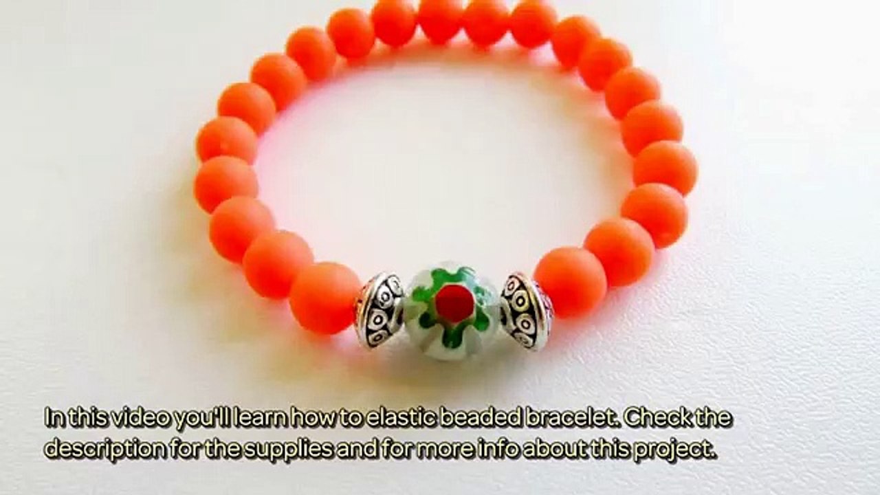 elastic bracelet tutorial