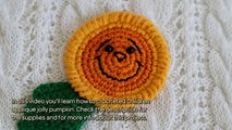 How To Crocheted Children Applique Jolly Pumpkin - DIY Crafts Tutorial - Guidecentral