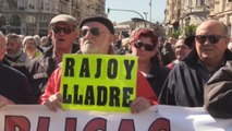 Miles de pensionistas claman en valencia contra los recortes de sus derechos