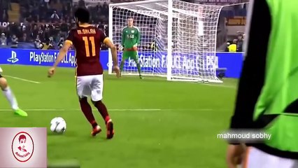 مهارات الفرعون المصري محمد صلاح مع روما في عام 2016 HD