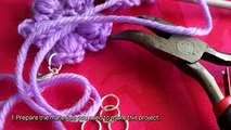 How To How Crochet A Cute Flower Bracelet - DIY Style Tutorial - Guidecentral