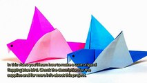 How To Make An Origami Flying Bird 114 Video Dailymotion
