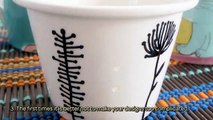 How To Customize Your Mug With Markers For Ceramics - DIY Crafts Tutorial - Guidecentral