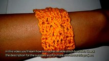 How To Crochet A Cable Stitch Bracelet - DIY Crafts Tutorial - Guidecentral