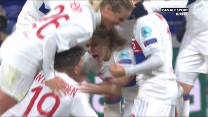 1/4 de finale aller de LDC féminin - Ada Hegerberg redonne l'avantage à l'OL !