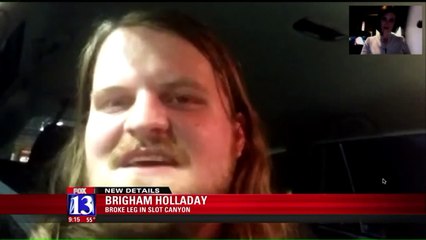 Hiker Spent Night in Canyon With Broken Leg Before Rescue