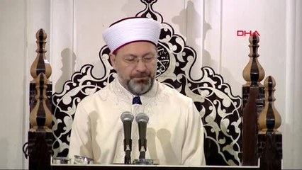 Diyanet İşleri Başkanı Prof. Dr. Ali Erbaş, Melike Hatun Camisi'nde Regaip Kandili Programında...