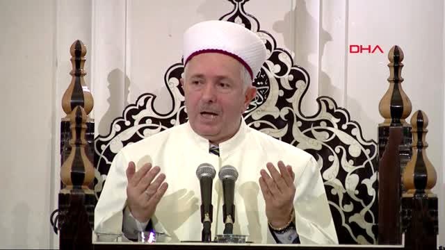 Diyanet İşleri Başkanı Prof. Dr. Ali Erbaş, Melike Hatun Camisi'nde Regaip Kandili Programında...