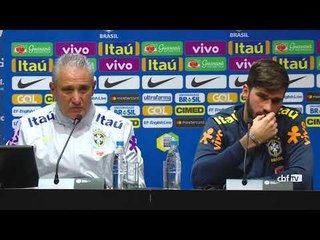 Seleção Brasileira: coletiva com Alisson Tite e Cleber Xavier - 22/03/2018