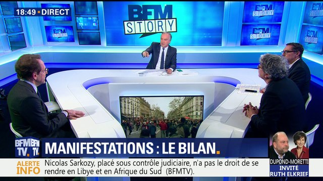 Manifestation: fonctionnaires et cheminots se mobilisent contre la politique d'Emmanuel Macron