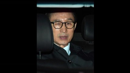 이명박 전 대통령 구속...서울 동부구치소 수감 / YTN