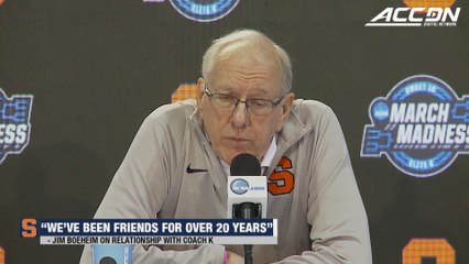 Jim Boeheim On Friendship With Coach K & "Borrowing" The Zone Defense