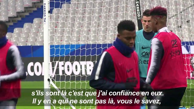 France-Colombie: Deschamps veut faire descendre la pression