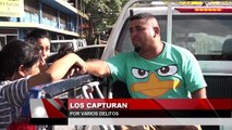 Capturados por varios delitos