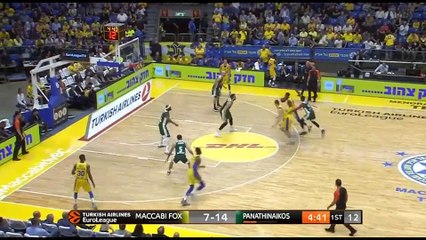 Maccabi-Panathinaikos (75-76): Deandre Kane 19 pts