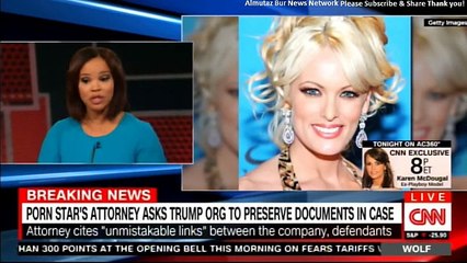 Stormy Daniels Attorney asks Trump ORG to preserve Documents in case. #Breaking