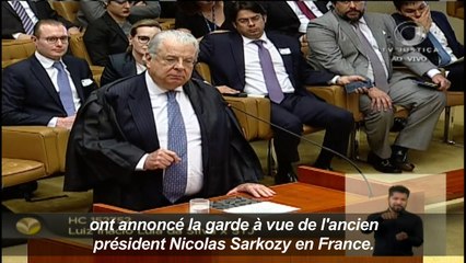 Au Brésil, l'avocat de Lula invoque la France et Sarkozy