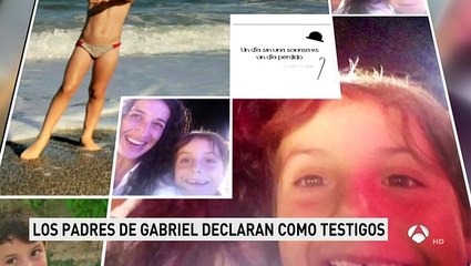 Los padres de Gabriel se enfrentan a "uno de los días más duros" de su vida al tener que declarar por el crimen del pequeño