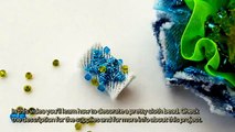 How To Decorate A Pretty Cloth Bead - DIY Crafts Tutorial - Guidecentral