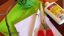 How To Make Felt Leaves On Twig Branches - DIY Crafts Tutorial - Guidecentral