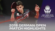 2018 German Open Highlights I Fang Bo vs Jakub Dyjas (Pre)