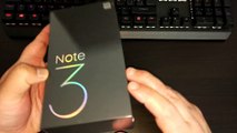 Xiaomi Mi Note 3  Unboxing