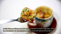 How To Make A Rainbow Funfetti Mug Cake - DIY Food & Drinks Tutorial - Guidecentral