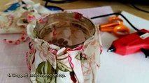 How To Make A Pretty Glass Jar Candle Holder - DIY Home Tutorial - Guidecentral